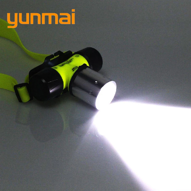 Подводный светодиодный налобный фонарь XM L XML T6 2000 люмен водонепроницаемый