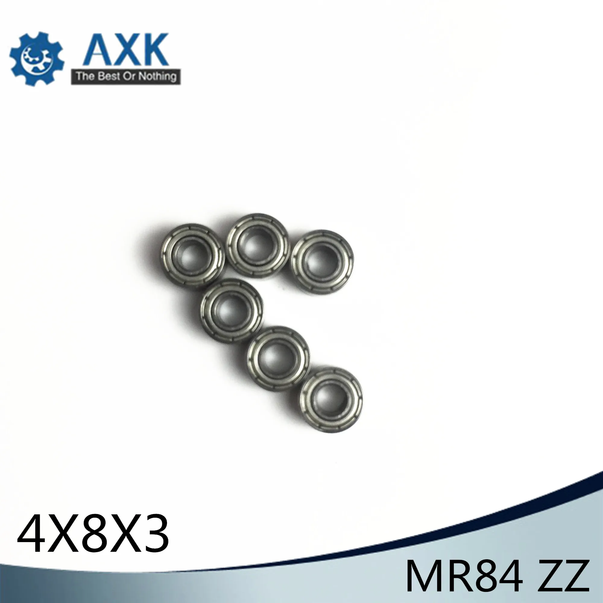 MR84ZZ подшипник ABEC-1 (10 шт.) 4*8*3 мм миниатюрный MR84-ZZ упорные шариковые подшипники MR84 ZZ WML4008ZZ L-840ZZ