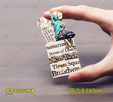 (6 шт. в партии) Дорожные сувениры по всему миру магнит на холодильник отправка