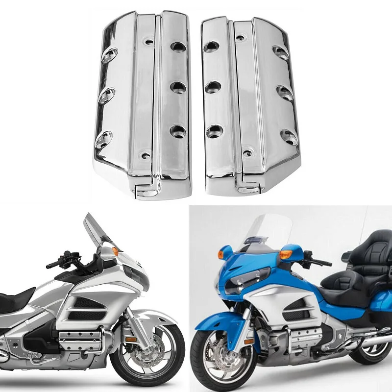 Мотоциклетная хромированная черная крышка клапана головка цилиндра для Honda Goldwing 1800 GL1800 2001-2013 2002 2003