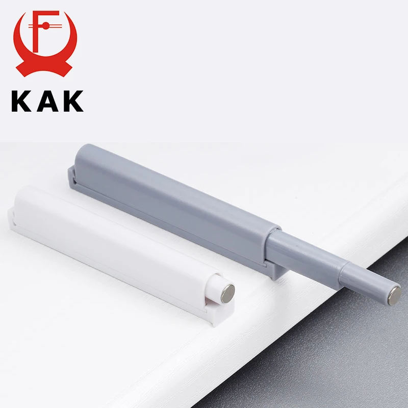 

KAK 4pcs/lot Push To Open System Damper Buffer For Cabinet Door Cupboard Catch With Magnet For Home Kitchen Furniture Hardware