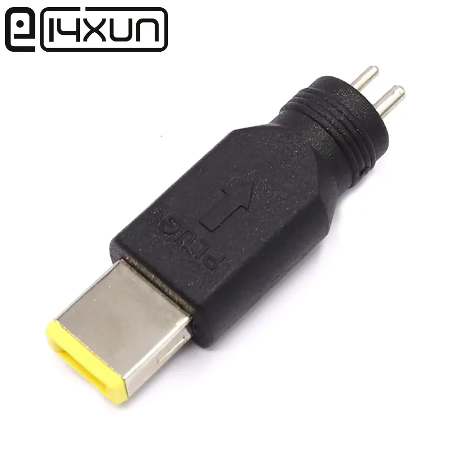 EClyxun 1 шт. 2 контактный адаптер для ноутбука конвертер 20 в тонкий наконечник Lenovo