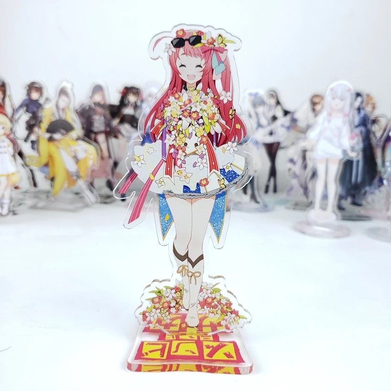 Аниме ZOMBIE LAND SAGA Zombieland Saga Sakura Minamoto Ai Mizuno Косплей двойная боковая стойка фигурка