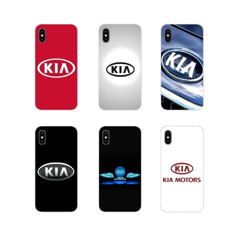 Логотип Kia корейские автомобильные бренды для LG G3 G4 Mini G5 G6 G7 Q6 Q7 Q8 Q9 V10 V20 V30 X Power 2 3 K10