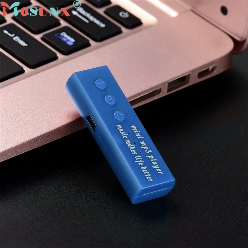 Mosunx A18 Mecall Tech новый горячий мини USB клип цифровой Mp3 музыкальный плеер поддержка 16