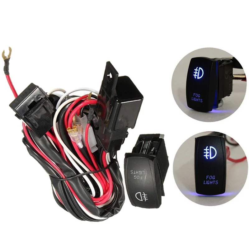 1 шт. Фирменная Новинка 12V светодиодный туман светильник лазерный кулисный