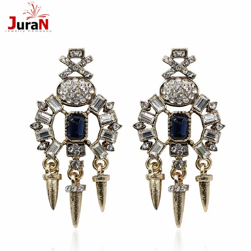 Серьги пусеты JURAN E3210 модные высококачественные серьги с заклепками|earring wire|rivet