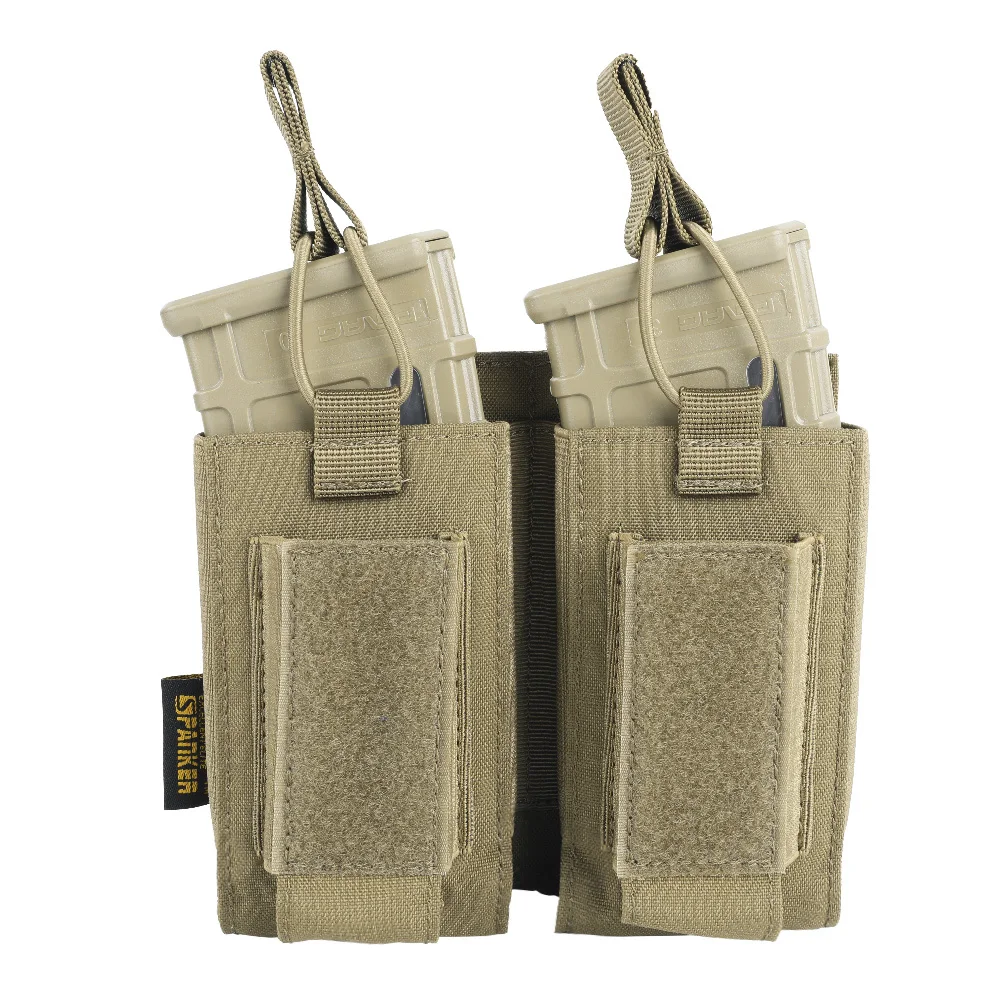Отличные Элитные бизань тактический нейлон Molle подсумок армии аксессуары AK M4 пистолет двойной журнал сумки пейнтбол игры