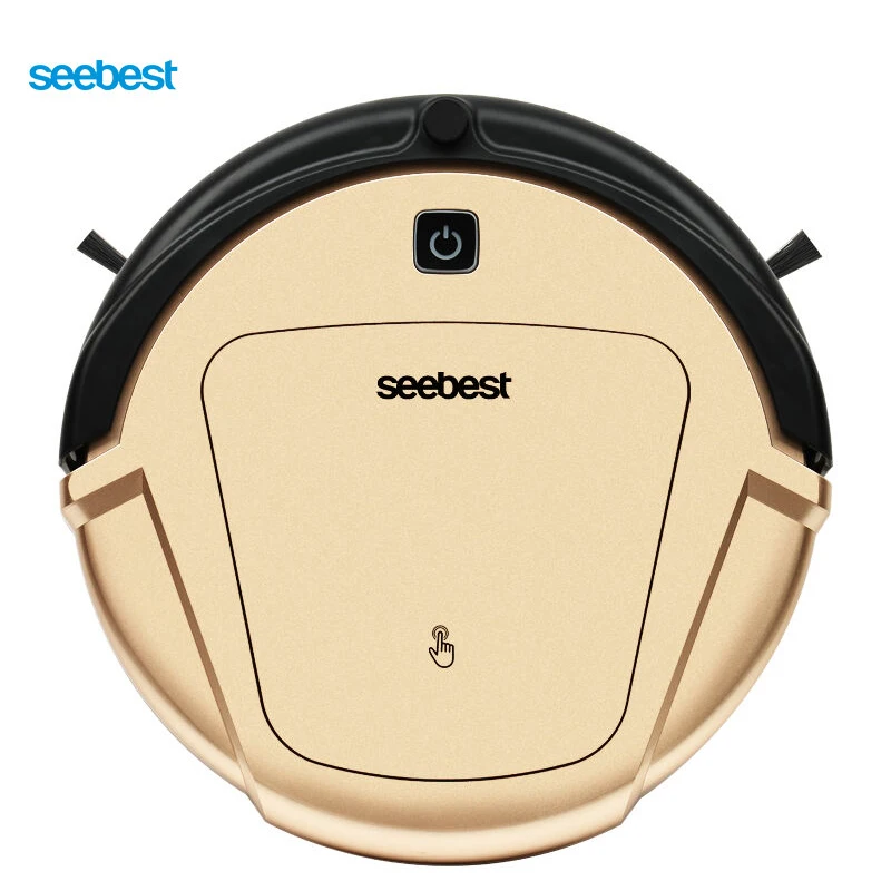 Seebest D750 Тьюринга 1,0 сухой и влажной уборки пылесос робот с водяным баком и гироскоп навигации робот пылесос
