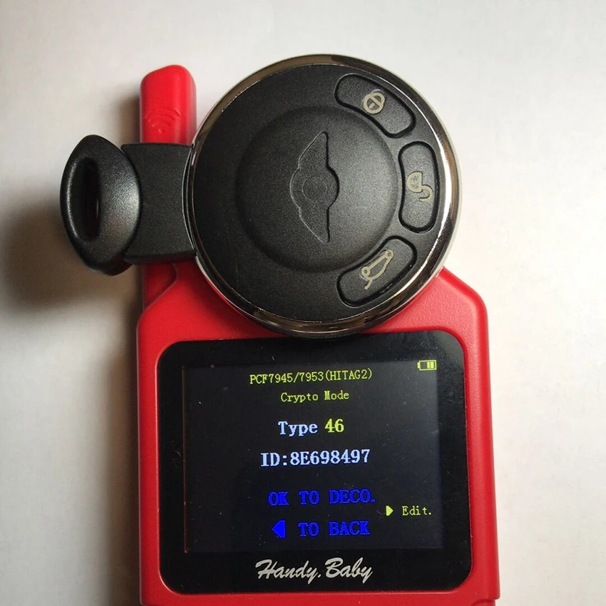 Оригинальный 3 кнопочный 315 МГц смарт ключ приближения для Mini Cooper Keyless go с