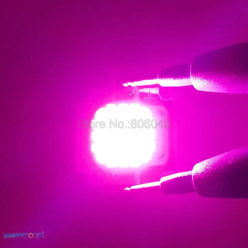 Epi led s 10 Вт полный спектр 380 нм-840нм COB Встроенный высокомощный светодиодный