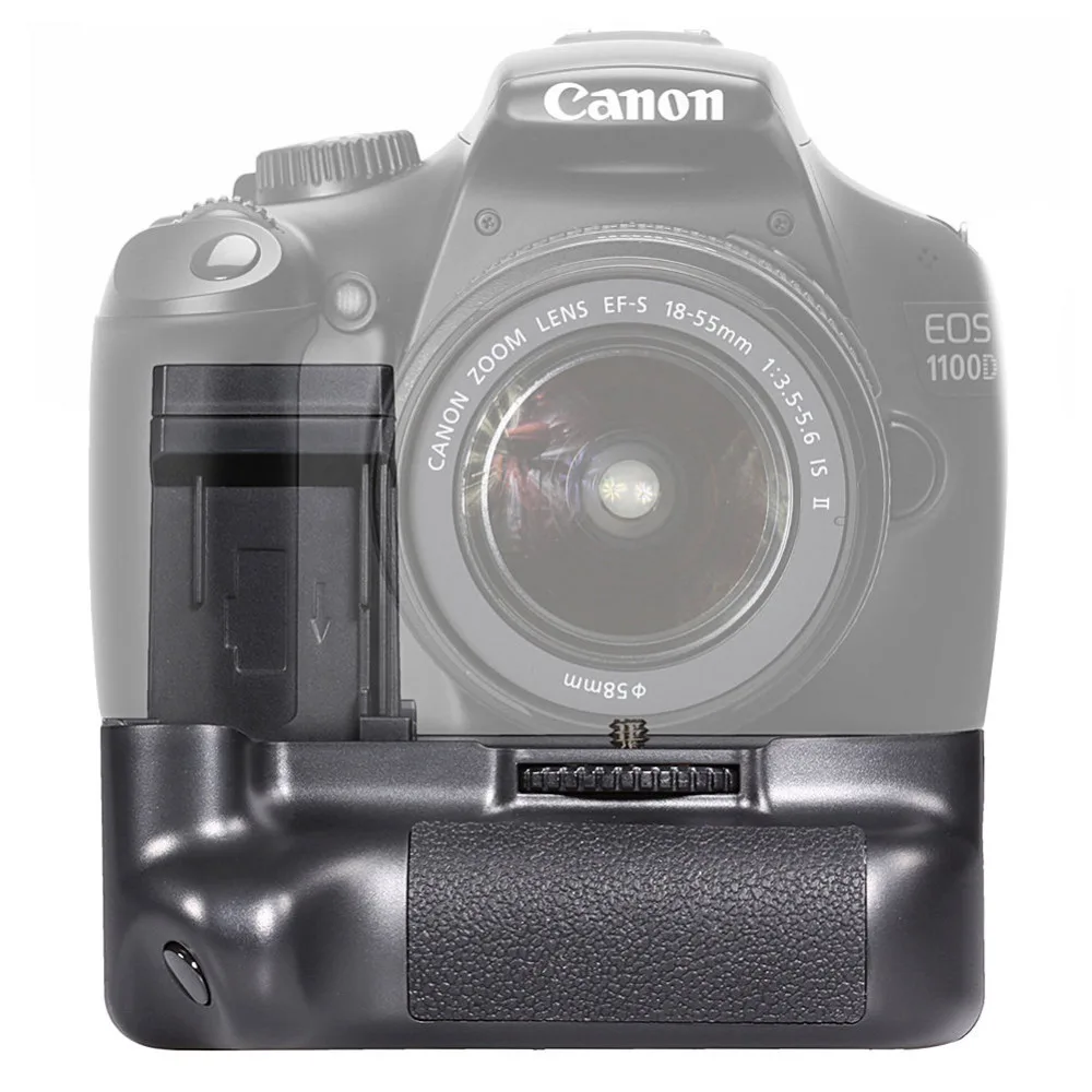 JINTU Vertical Battery Grip for Canon EOS 1100D 1200D 1300D/Rebel T3 T5 T6/kiss X50/70  SLR Camera W/half-press function