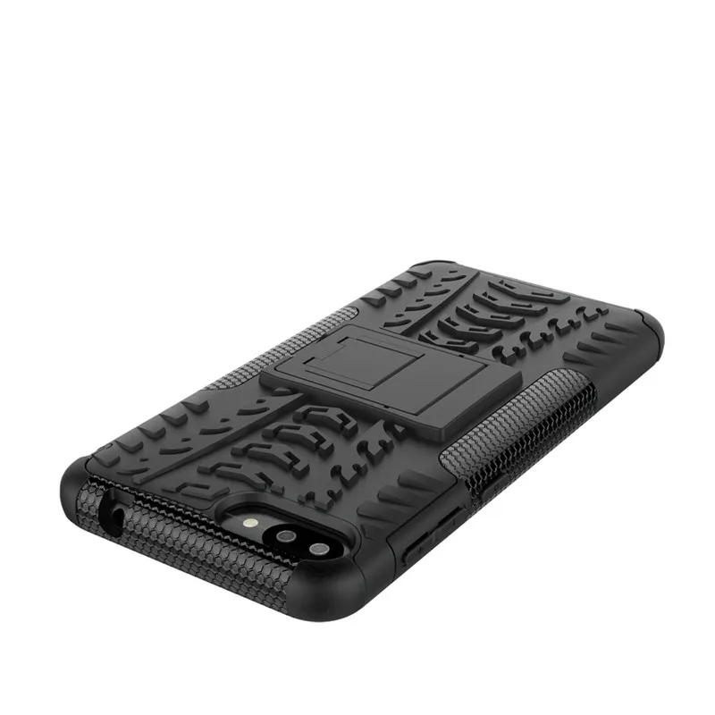 Двухслойный противоударный чехол 2 в 1 из силикона и пластика для Asus Zenfone 4 Max ZC520KL 5