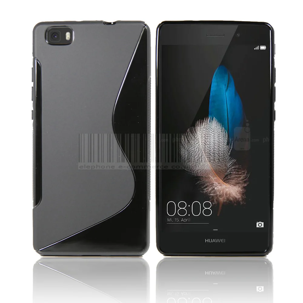 Mix Color Flexible GEL TPU Rubber Case Cover Soft Skin For Huawei Ascend P8 Lite 5.0&quot | Мобильные телефоны и