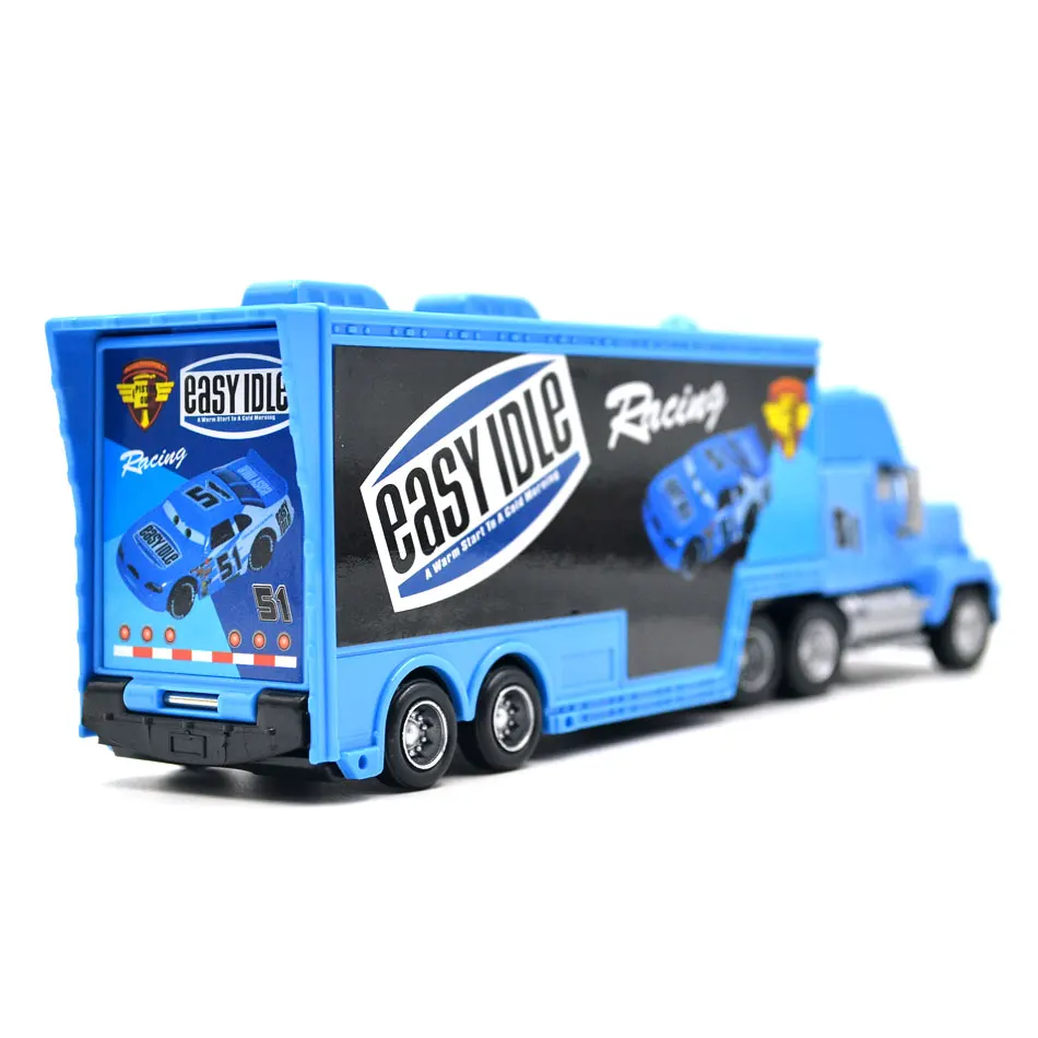Disney Pixar Cars 3 9 видов стилей Mack Truck McQueen дядюшка 1:55 литье под давлением из металлического сплава и пластика модель игрушки автомобиль Подарки для детей