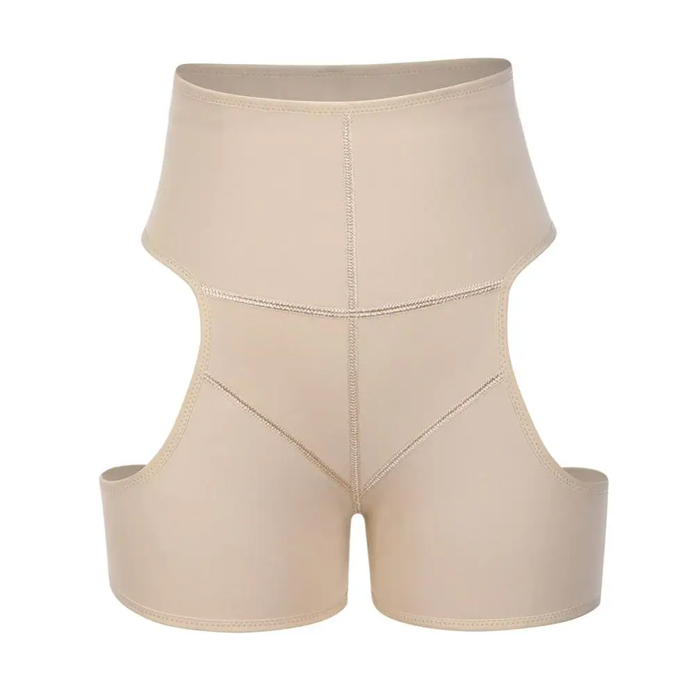 nude hip enhancer Lover beauty Booty Enhancer Invisible Lift Butt Lifter Утягивающие трусы с эффектом пуш-ап, Трусы-шорты, сексуальное Корректирующее белье, трусы - Цвет: nude hip enhancer