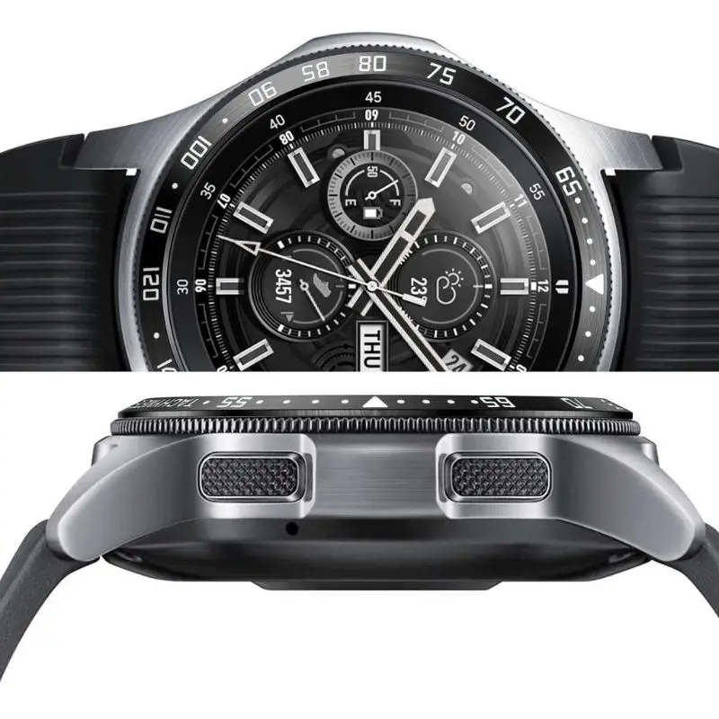 Запасной металлический ободок для часов Samsung Galaxy чехол 46 мм/42 мм Gear S3 Frontier Sport