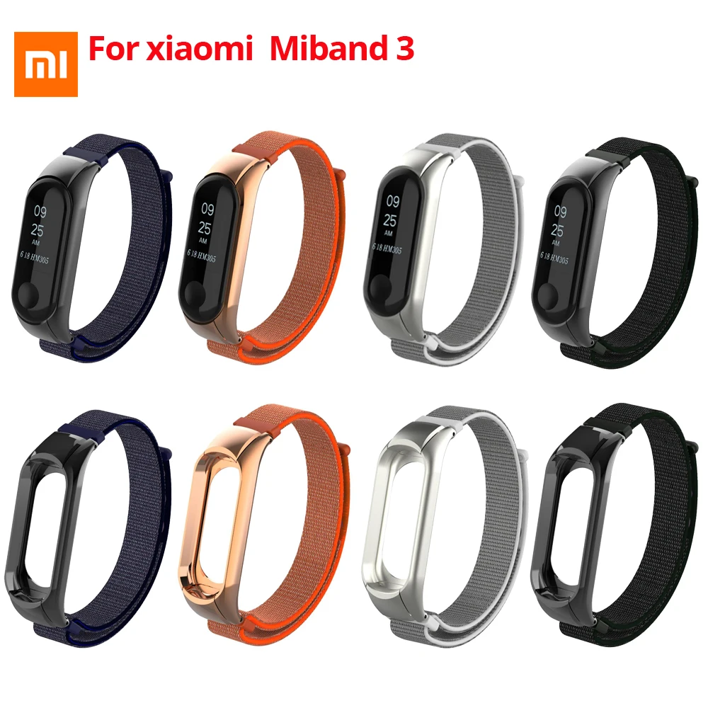 Новый xiaomi band 3 10 цветов avalible умный Браслет сменный Colth ремешок для Mi Band
