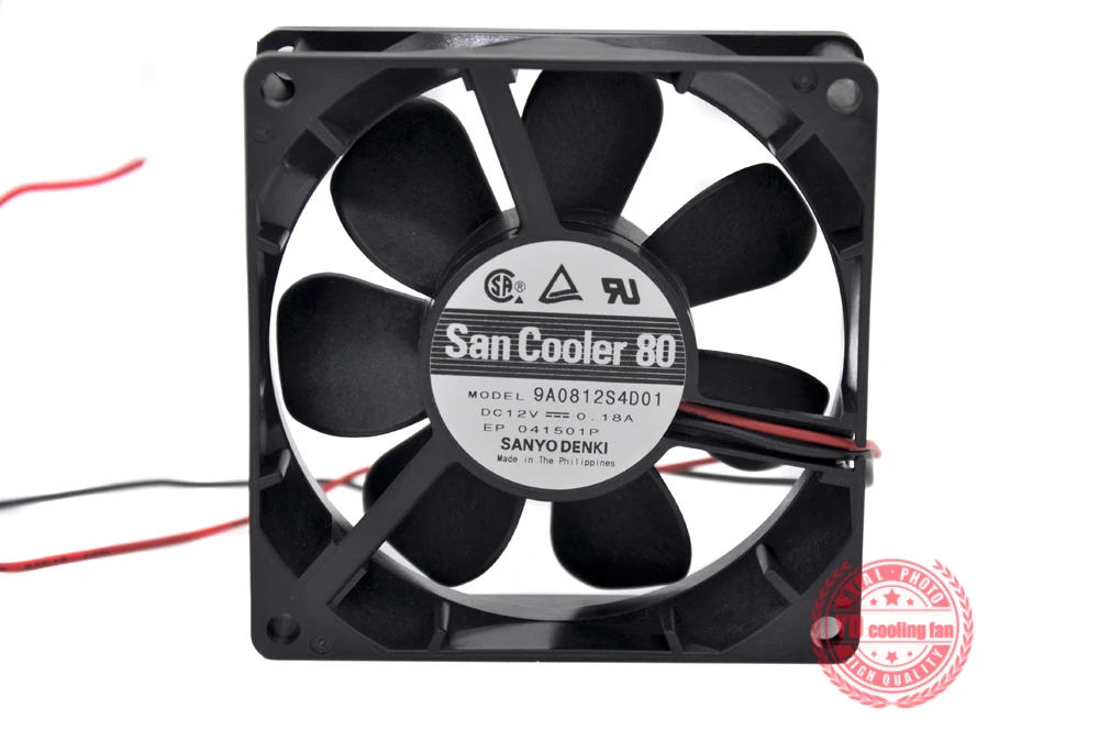 Новый SANYO DENKI SAN ACE 9A0812S402 12V 8025 8CM тихий охлаждающий вентилятор | Компьютеры и офис