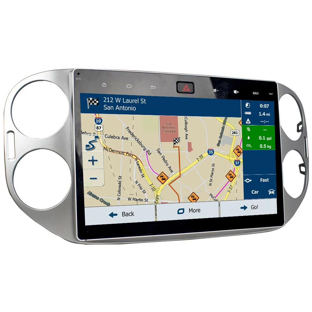 KLYDE 10," ips 4G Восьмиядерный Android 8 4 Гб ОЗУ 32 Гб ПЗУ автомобильный dvd-плеер Стерео gps навигация для Volkswagen VW Tiguan 2011