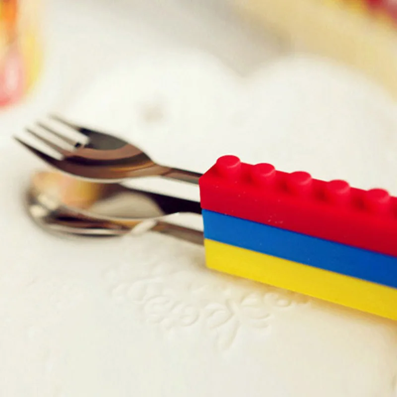 3 шт./компл. креативные кубики Lego портативные силиконовые дорожные детские