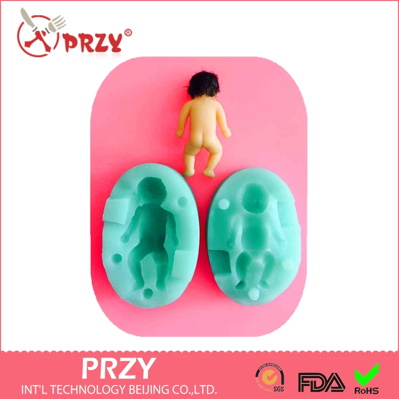 PRZY F1873 DIY 3d детская силиконовая форма для украшения торта сна детские формы помады