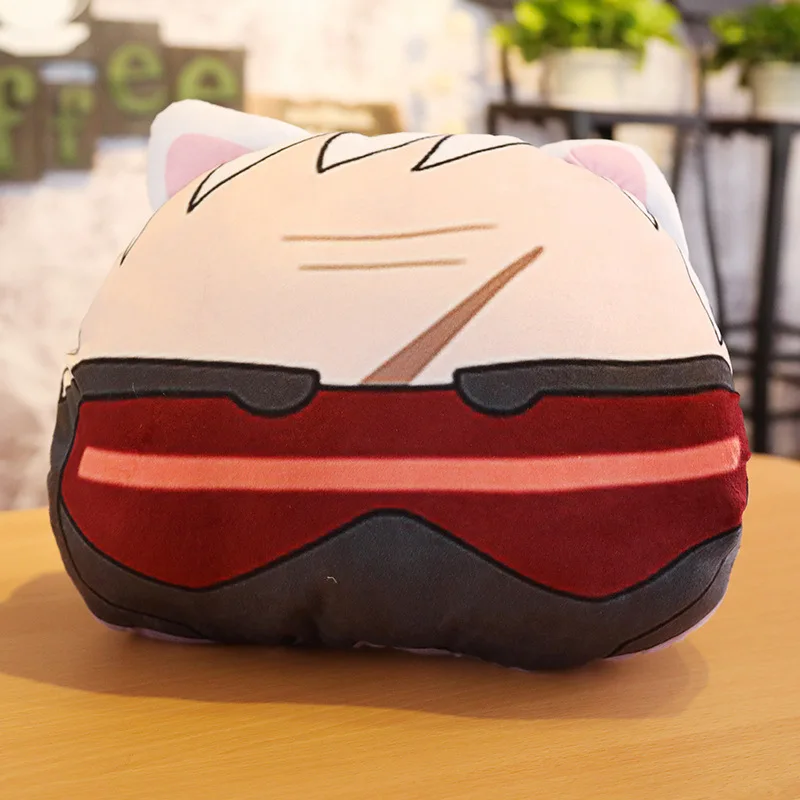 soldier 76 Хит 35X35 см, плюшевые куклы, игрушки, милые OW Reaper DVA Genji soldier 76, плюшевая подушка для согревания рук, подарок - Цвет: soldier 76