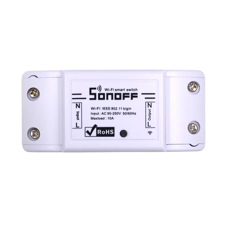 SONOFF BASIC R2 SONOFF Basic R3/R2 DIY WIFI беспроводной Выключатель Света Таймер умный дом Google Alexa Совместимость LAN eWelink приложение/голос/дистанционное управление - Комплект: SONOFF BASIC R2