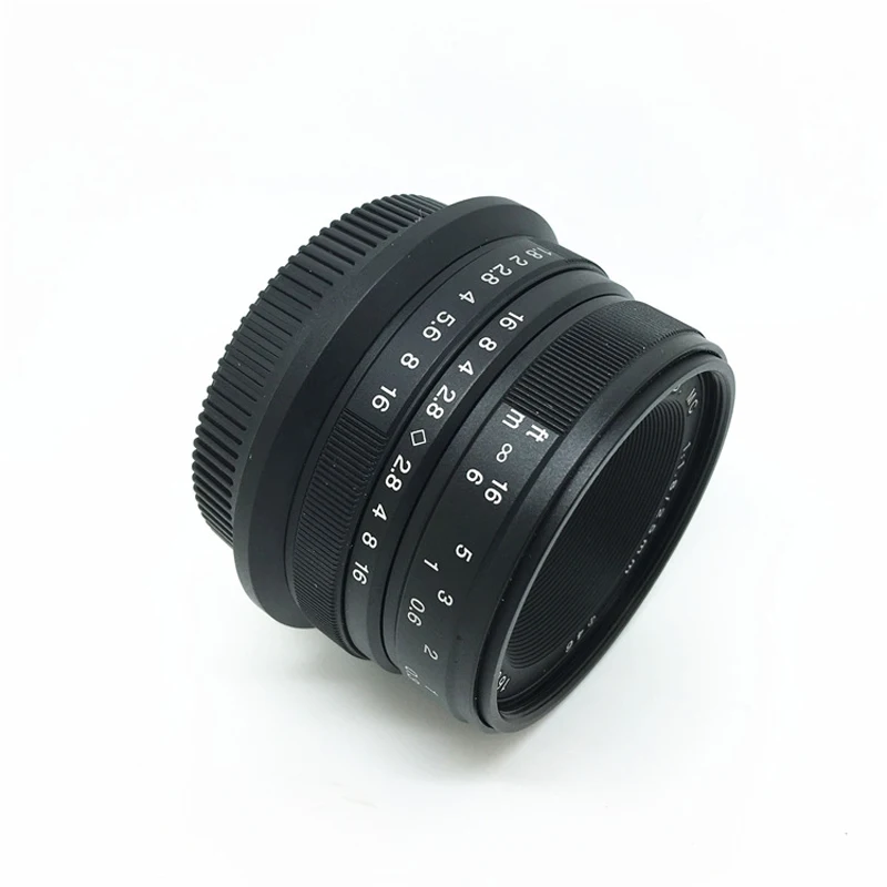 Ручная Фокусирующая линза для Sony NEX Черная/Серебристая 25 мм F/1 8 HD MC широкоугольная
