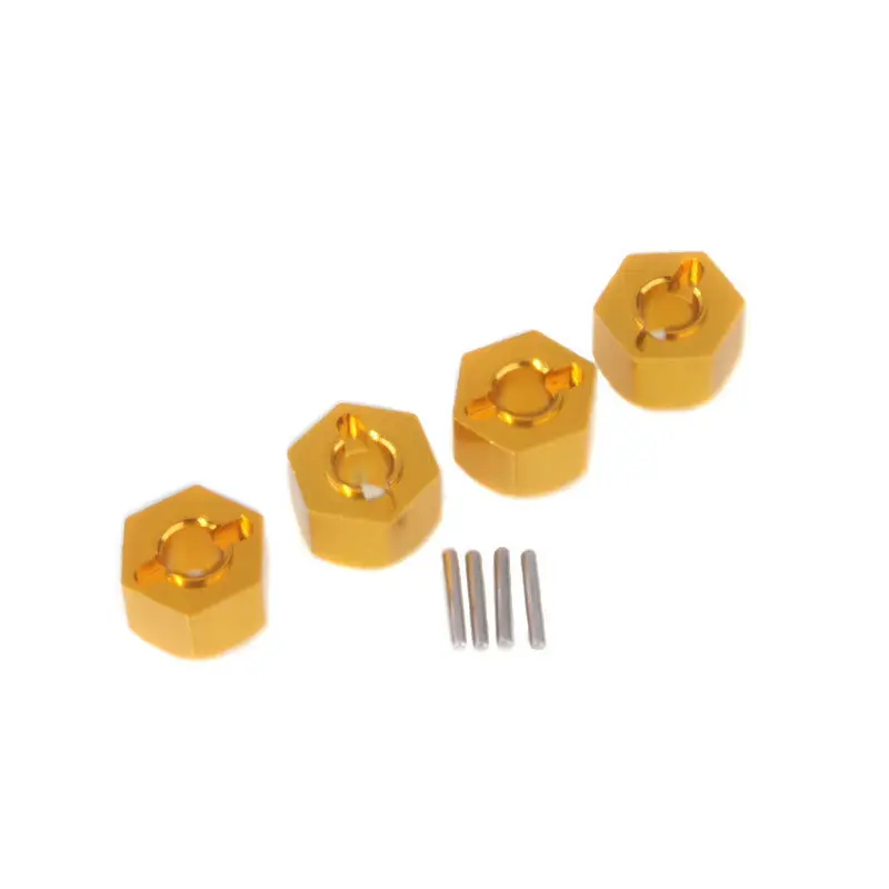 4 шт. алюминиевое колесо Hex Hub 12 мм для HPI BULLET3.0 ST/MT/WR8 Обновление Запчасти Замена |