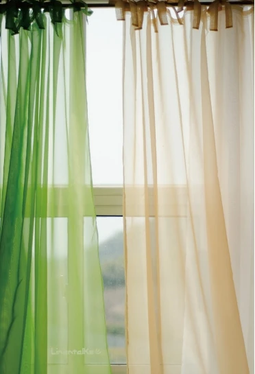 Популярные шторы на окна из тонкой вуали в немецком стиле 2 панели|voile window curtains|sheer
