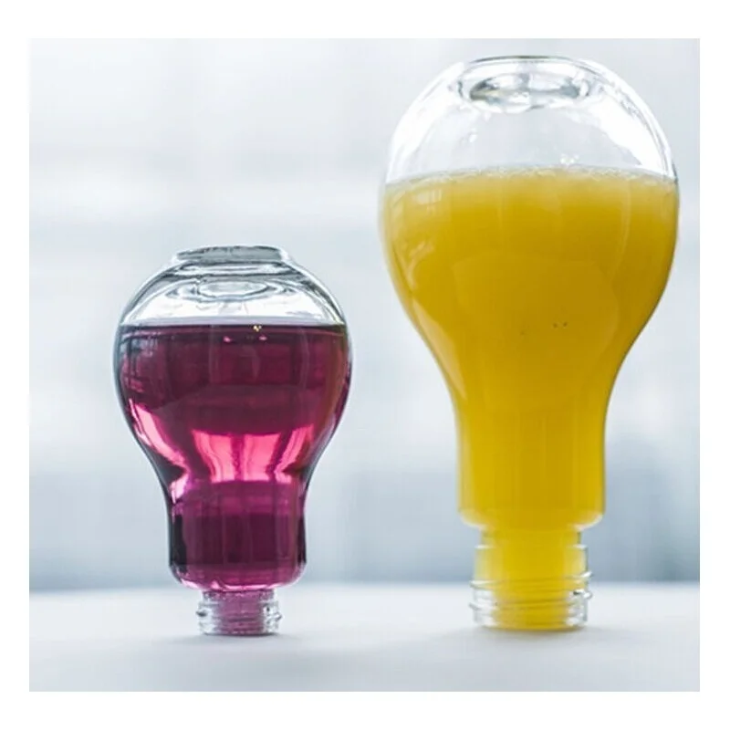1 шт. новый модный креативный светильник в форме лампочки бутылка для воды 300 мл 400