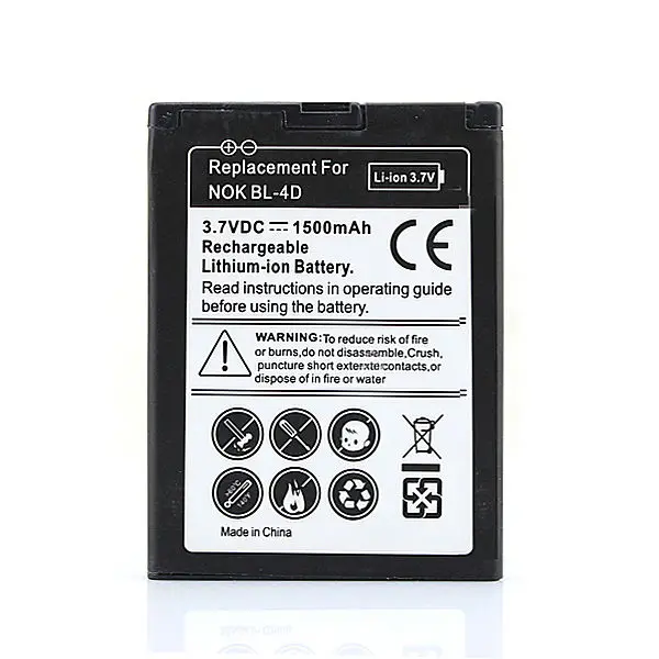 Аккумулятор для Nokia N97 Mini N8 сменный мобильный телефон с аккумулятором 1500 мач 2 шт.