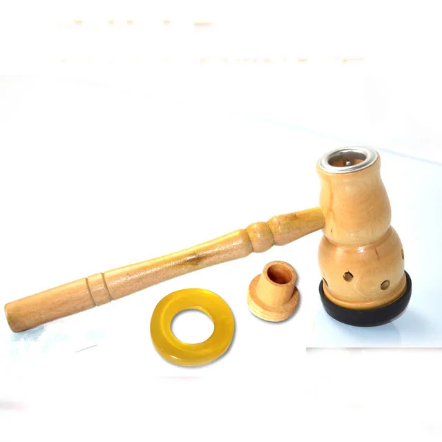 

Umbilical wooden aromatherapy furnace belly gourd moxibustion massage box portable acupuncuture moxa moxibustion equipment