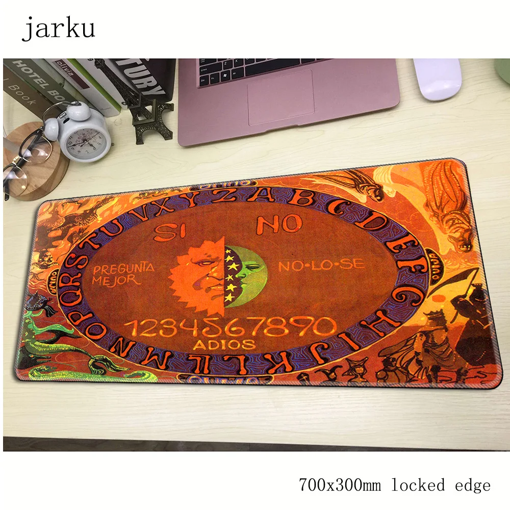 Ouija доска коврик для мыши геймеров 700x300 мм ноутбука большой игровой подарок на