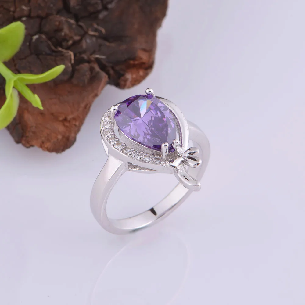 Almei дешевые китайские Jewellery Bague серебро Цвет кольца ювелирные изделия Meninas