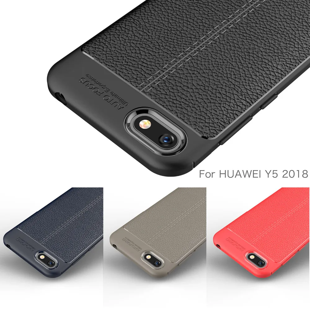 

For Huawei Honor 7A 5.45" Case Luxury Anti Slip Soft Silicone TPU Bumper Protective Case for Huawei Honor 7A Case DUA-L22 Cover