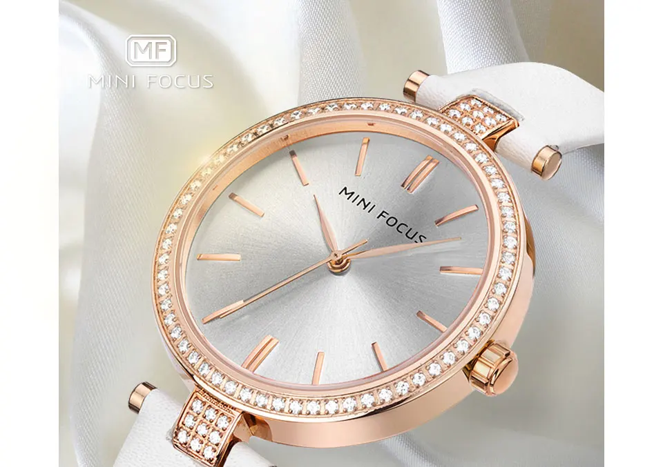 Женские часы, мини фокус, розовое золото, нержавеющая сталь, reloj mujer, лучший бренд, роскошные часы, женские кварцевые наручные часы, Relogio Feminin