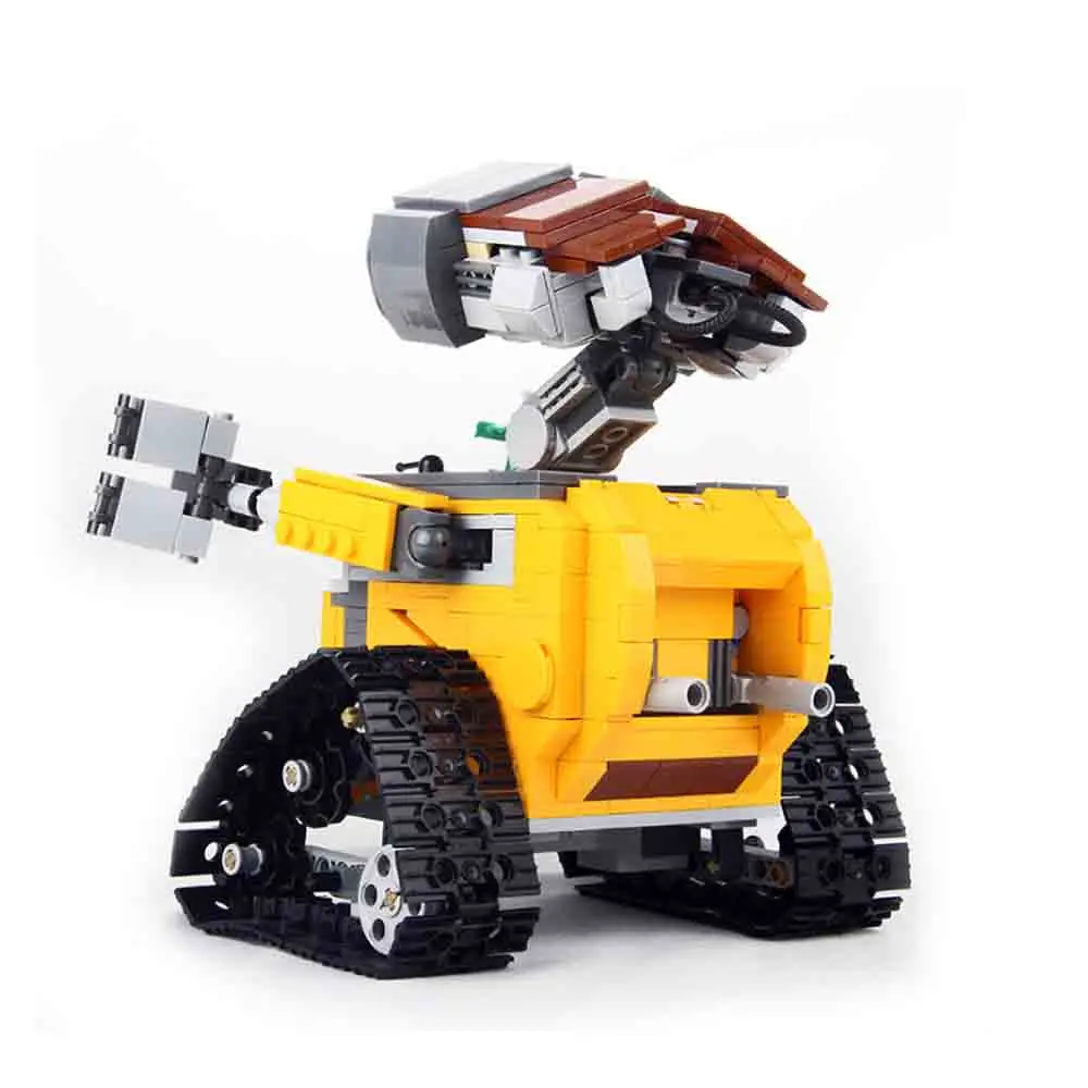 16003 Совместимость с legoing IDEA WALL E 21303 развивающие строительные блоки кирпичи