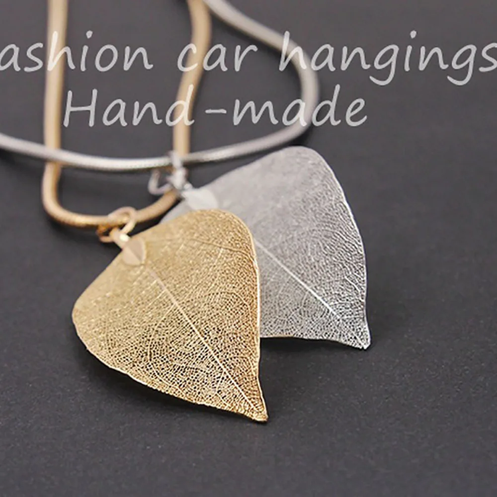 Автомобильные аксессуары подвеска в форме листа из сплава для салона автомобиля