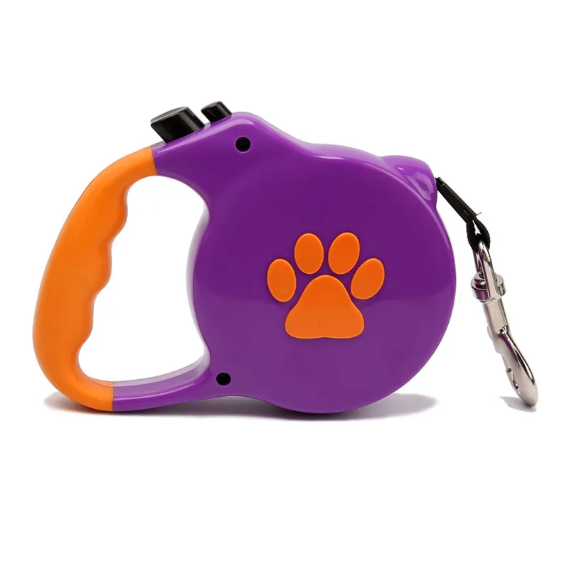 Новый поводок для собак длинный Гладкий нейлоновый автоматический