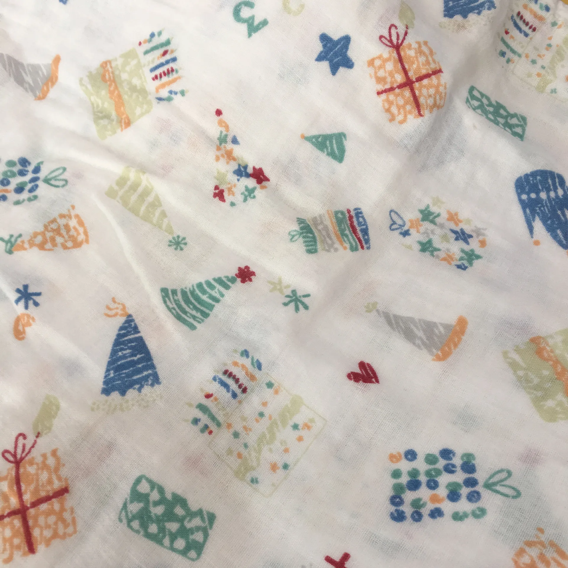 10 1Pc Muslin Cotton Baby Swaddle Wrap Newborn Wipes Blankets Bath Gauze Infant Sleepsack Stroller Cover Play Mat Baby Deken - Цвет: 10