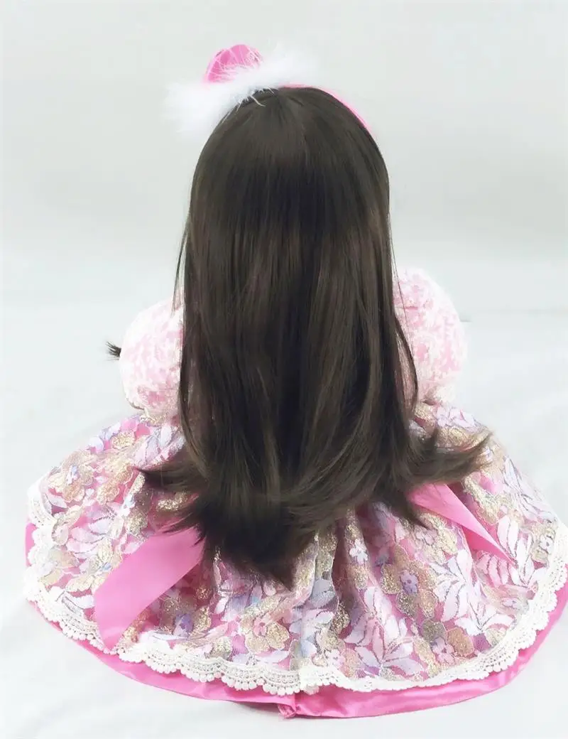 DollMai изысканный новорожденный малыш принцесса девочка ручной работы силиконовый