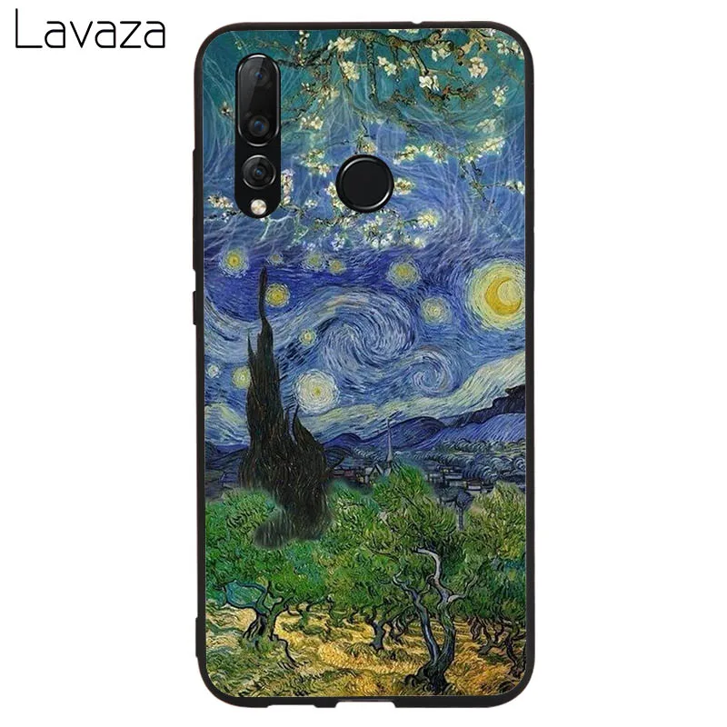 Мягкий чехол Lavaza Van Gogh для Huawei Honor 6 7A Pro 7C 8C 7 8X 8 9 10 lite Note10 |