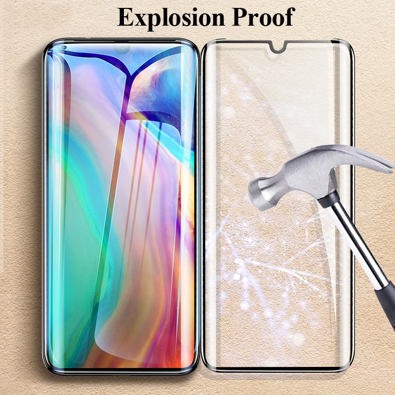 

Защитное 3D стекло с полным покрытием экрана для Huawei P30, закаленное стекло для Huawei P30 Pro, Nova 4e, P30 Lite, защитная пленка p30pro