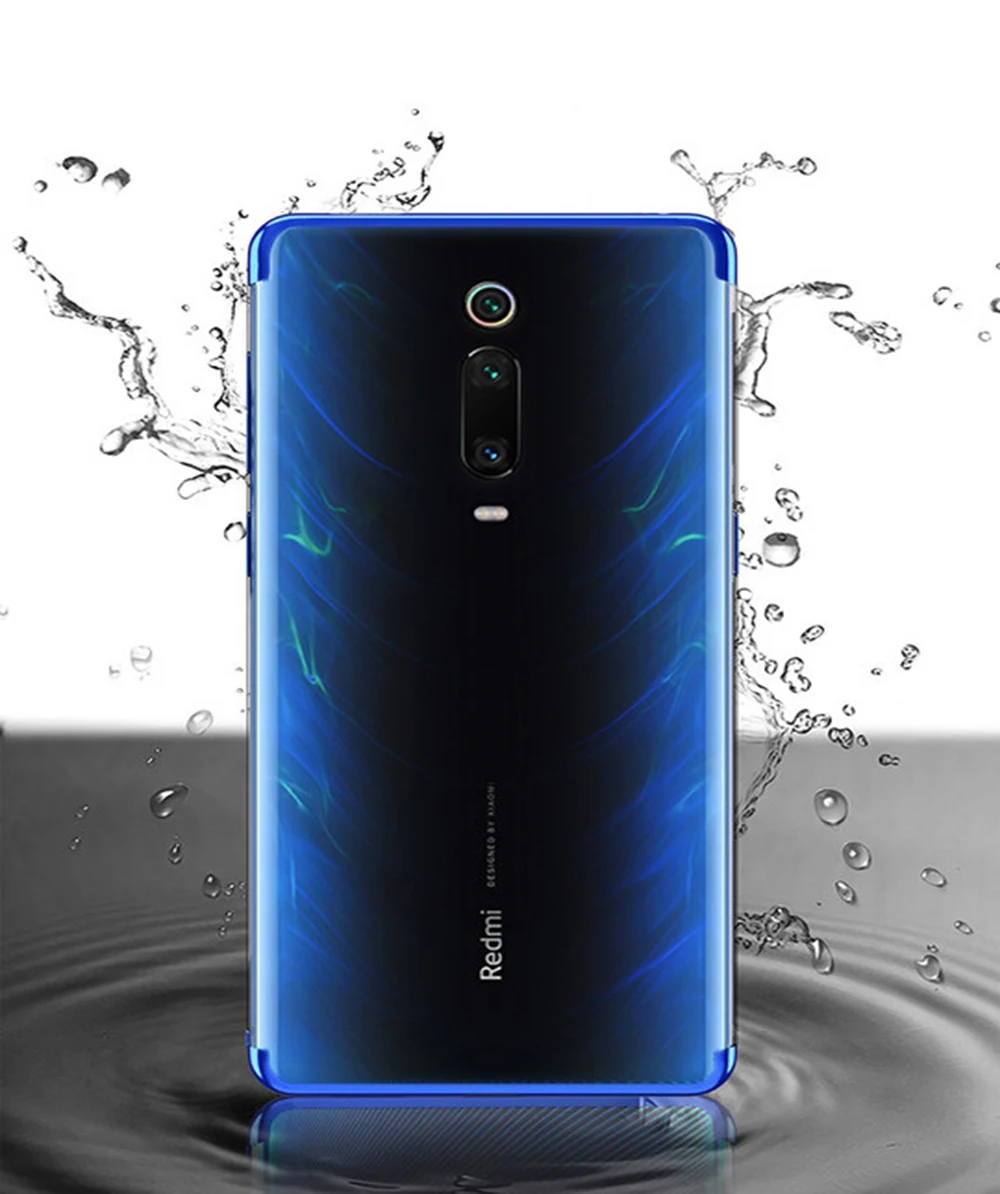 Для Xiaomi Mi 9T роскошный чехол с покрытием мягкий TPU прозрачный чехол для Xiaomi Mi 9T Pro полный защитный бампер чехол s