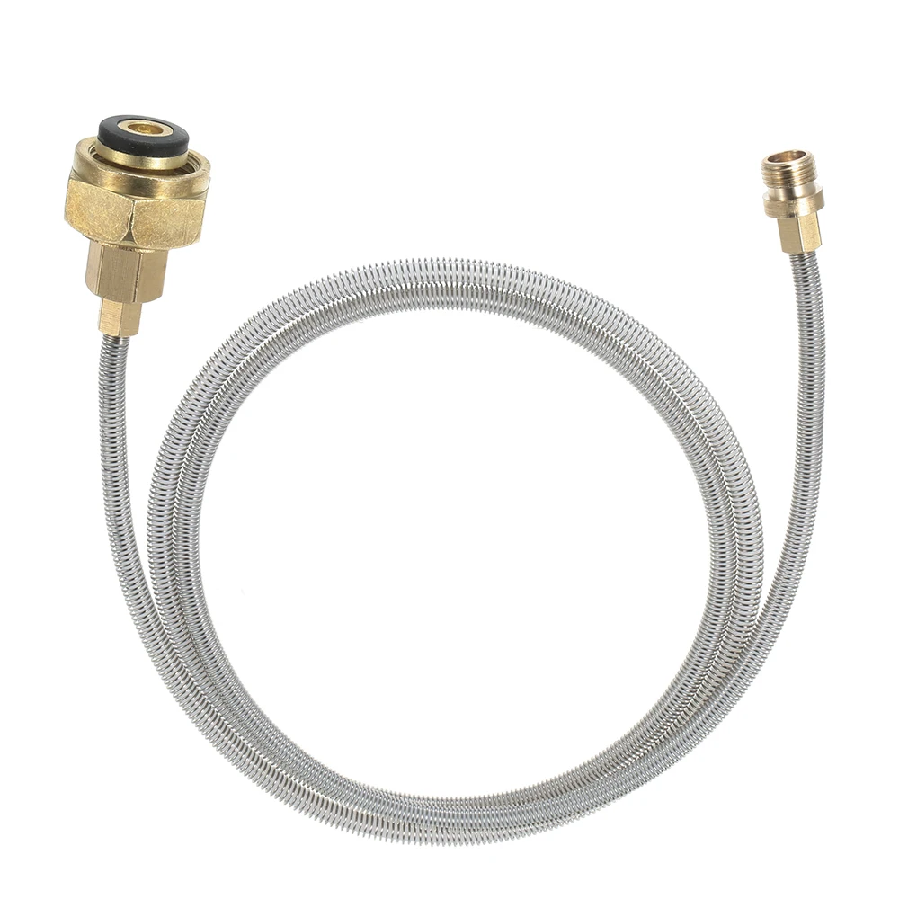 

Camping Gas Conversion Adaptor Refill Camping Stove Valve Propane Tank Refill Adapter Refilling Gas Cylinders for Flat Tank