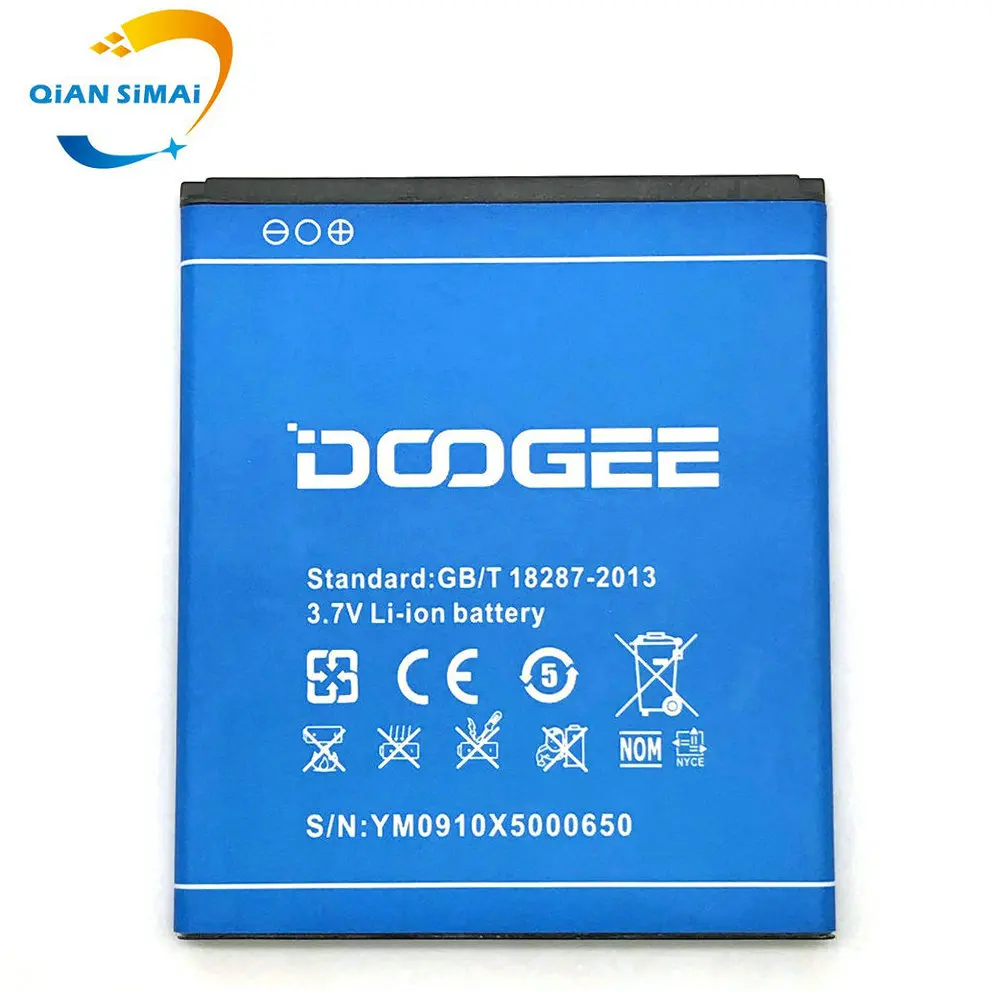 Аккумулятор DOOGEE X5 2400 мАч для мобильного телефона Pro в наличии с кодом