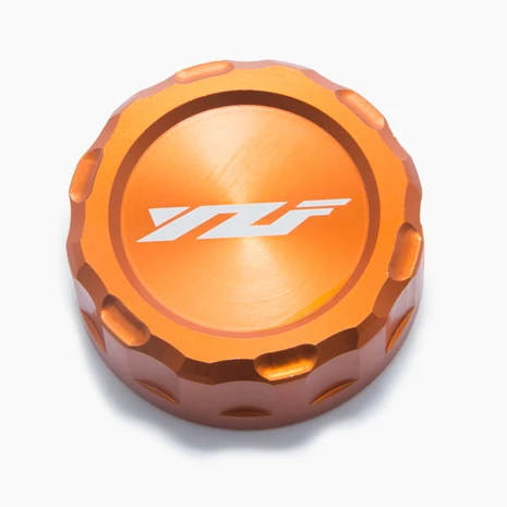 Orange Горячая Распродажа для YAMAHA R1 2009- R25 R3 Аксессуары для мотоциклов задний тормоз бачок Кепки масло чашки - Цвет: Orange