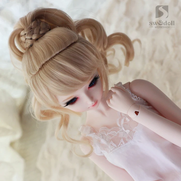 

1/3 1/4 scale BJD wig accessories curls hair for BJD/SD doll accessories.Not included doll,clothes,shoes,and other C1010